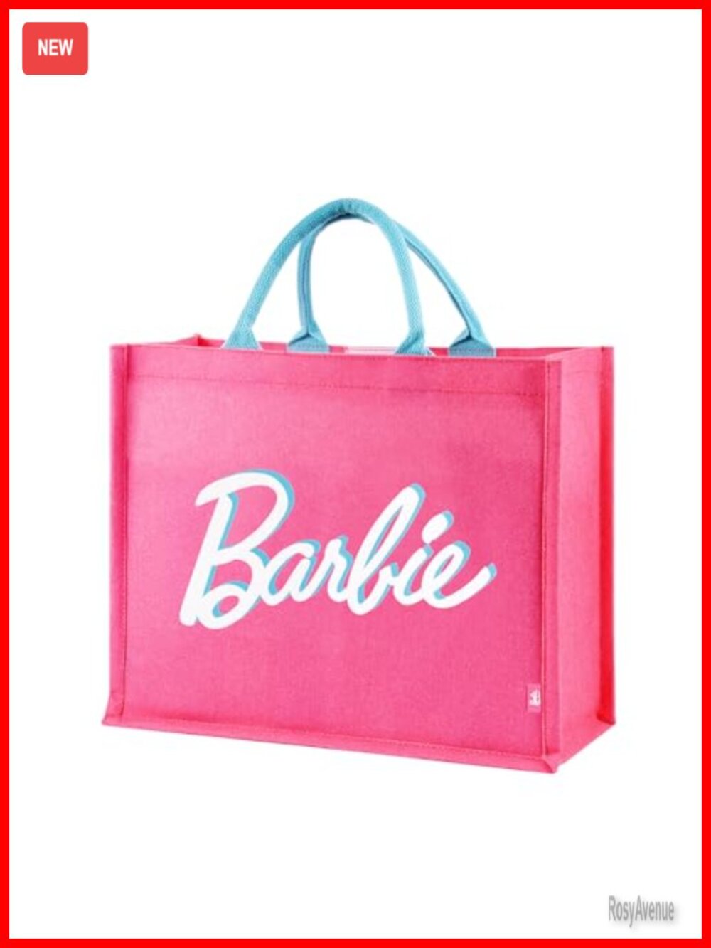 Canvas Tote Bag Large Foldable Velcro Travel Work Beach Handbag